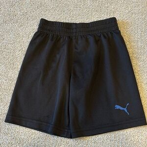 Black Puma Athletic Shorts - XXS (3/4)